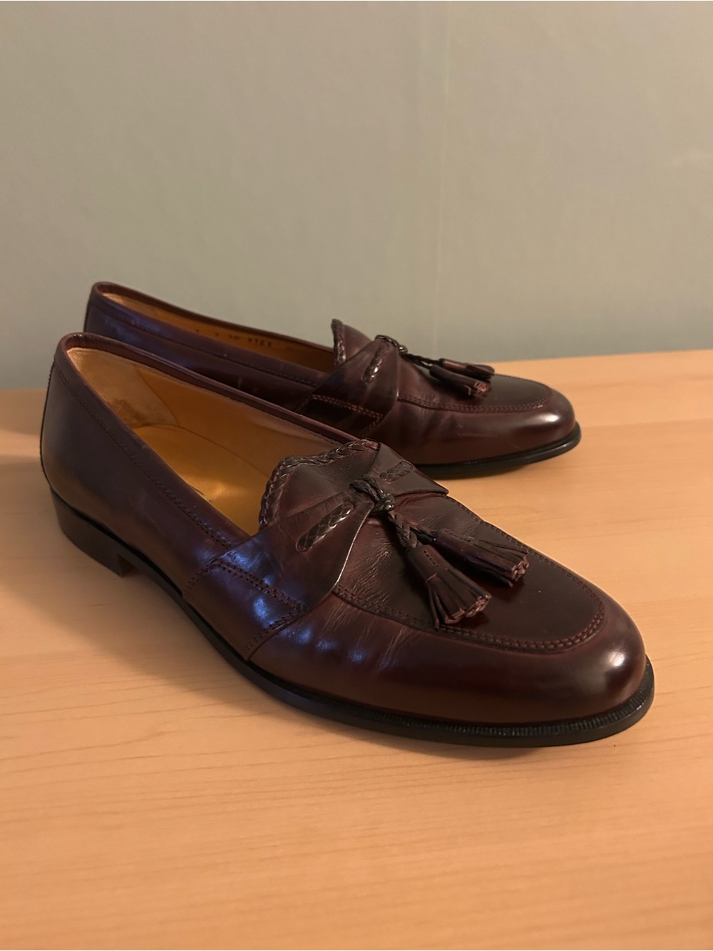 Johnston & Murphy Men's Tassel Loafers in Brown
